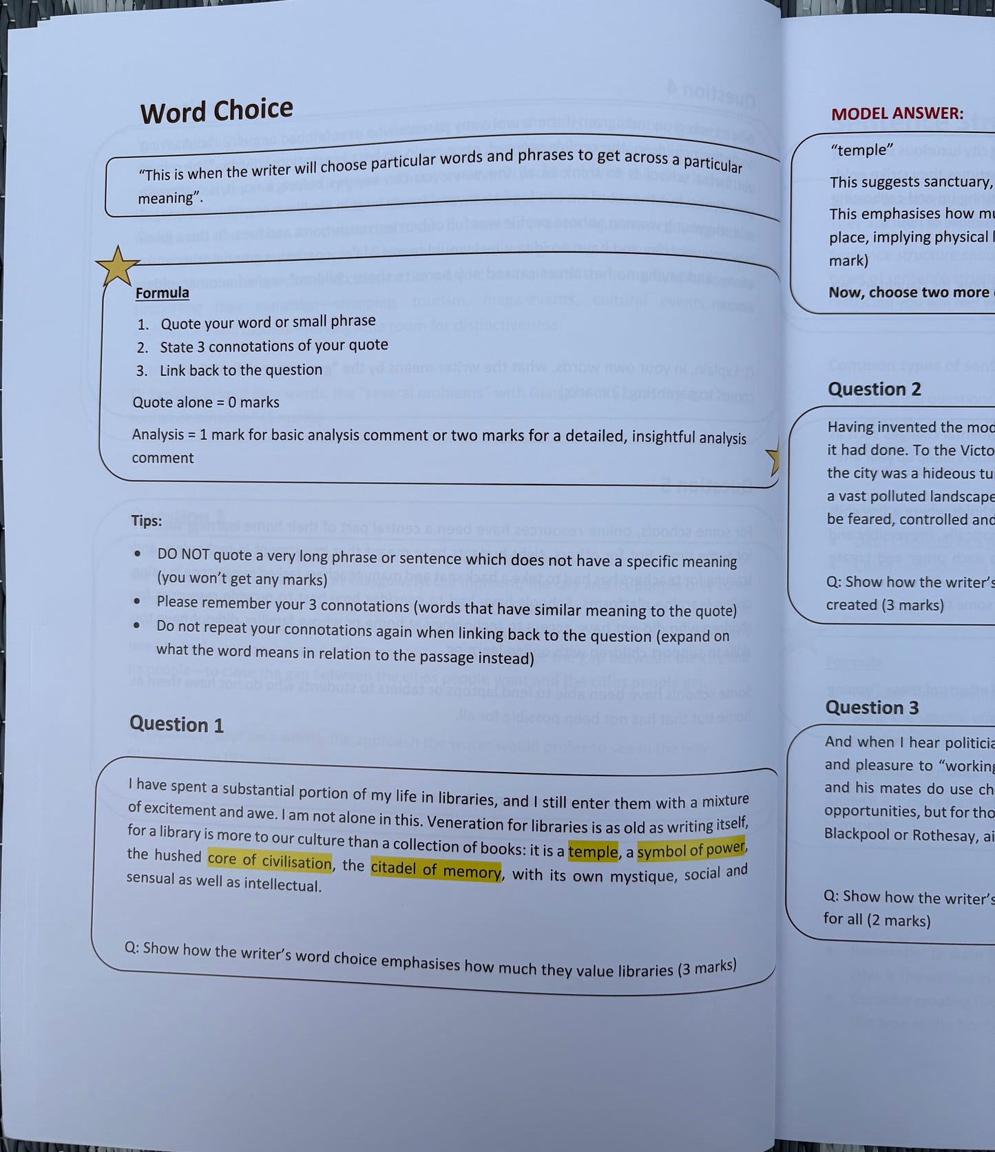 English Higher Study Guide