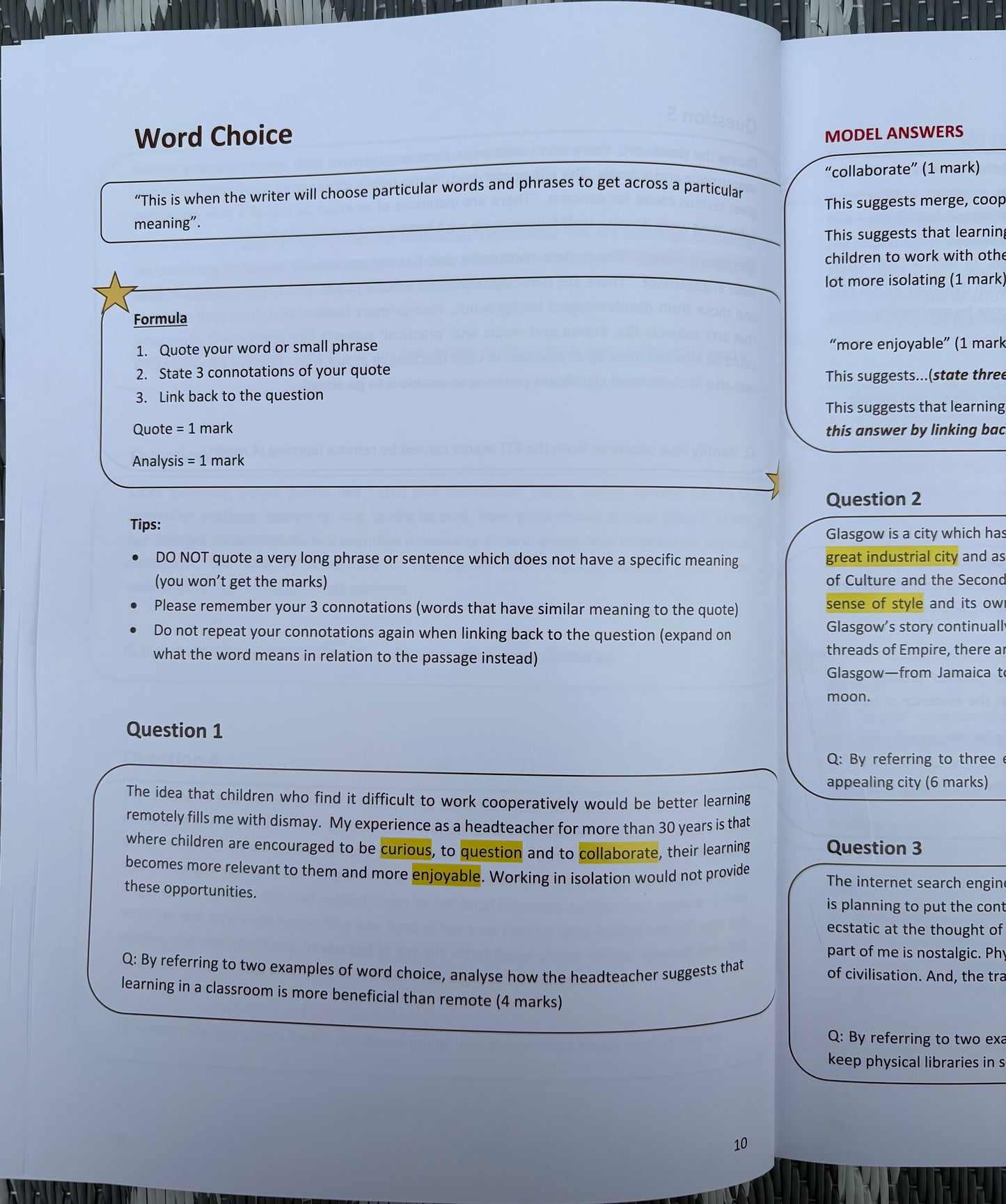English National 5 Study Guide