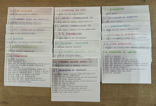 Biology National 5 Study Pack