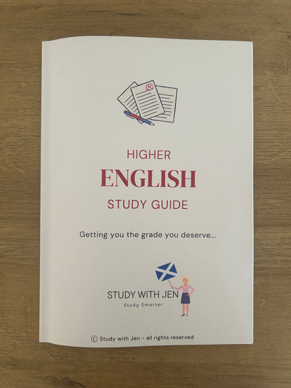 English Higher Study Guide