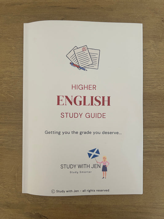 English Higher Study Guide