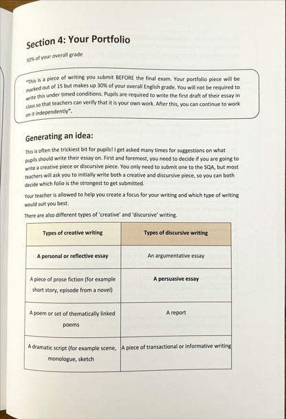 English Higher Study Guide