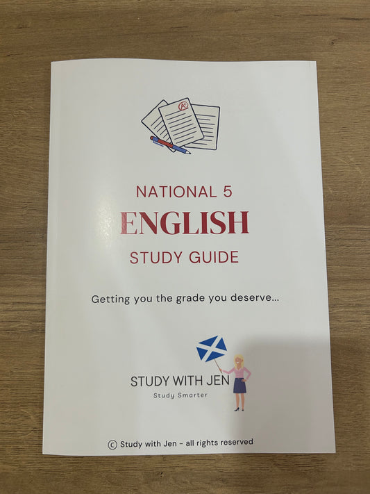 English National 5 Study Guide