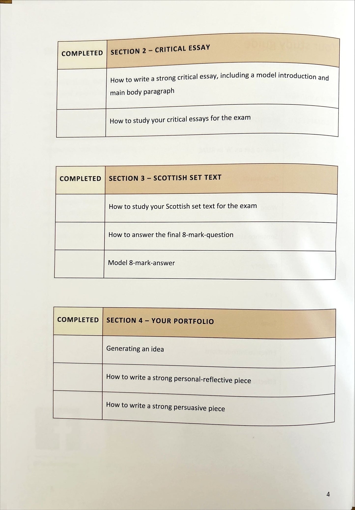 English National 5 Study Guide