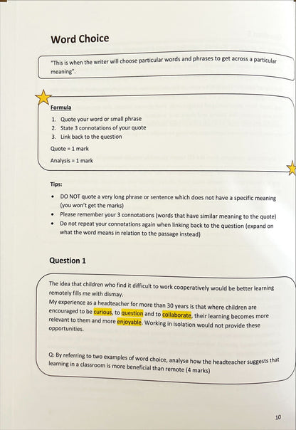 English National 5 Study Guide