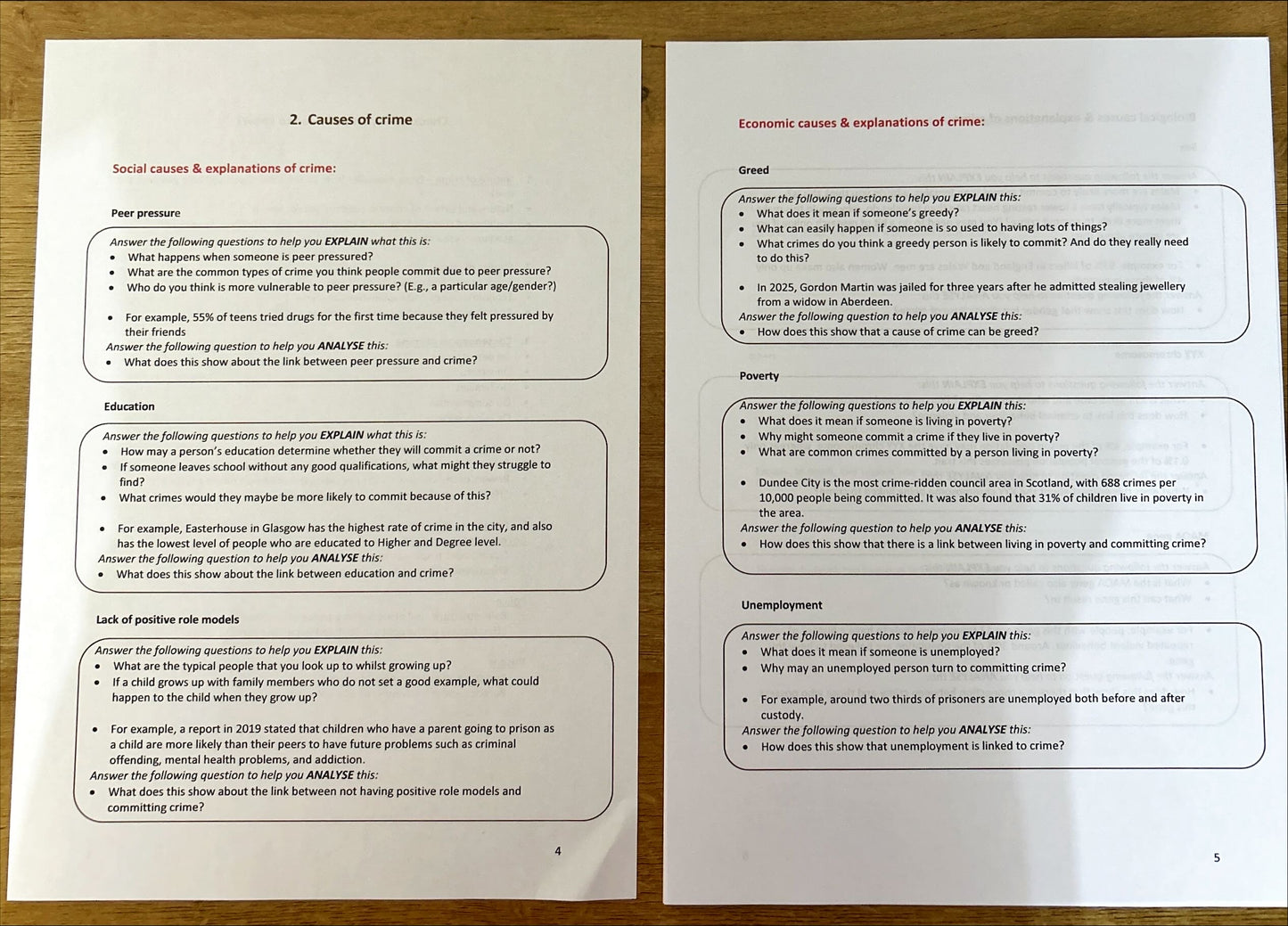 Modern Studies National 5 Study Notes