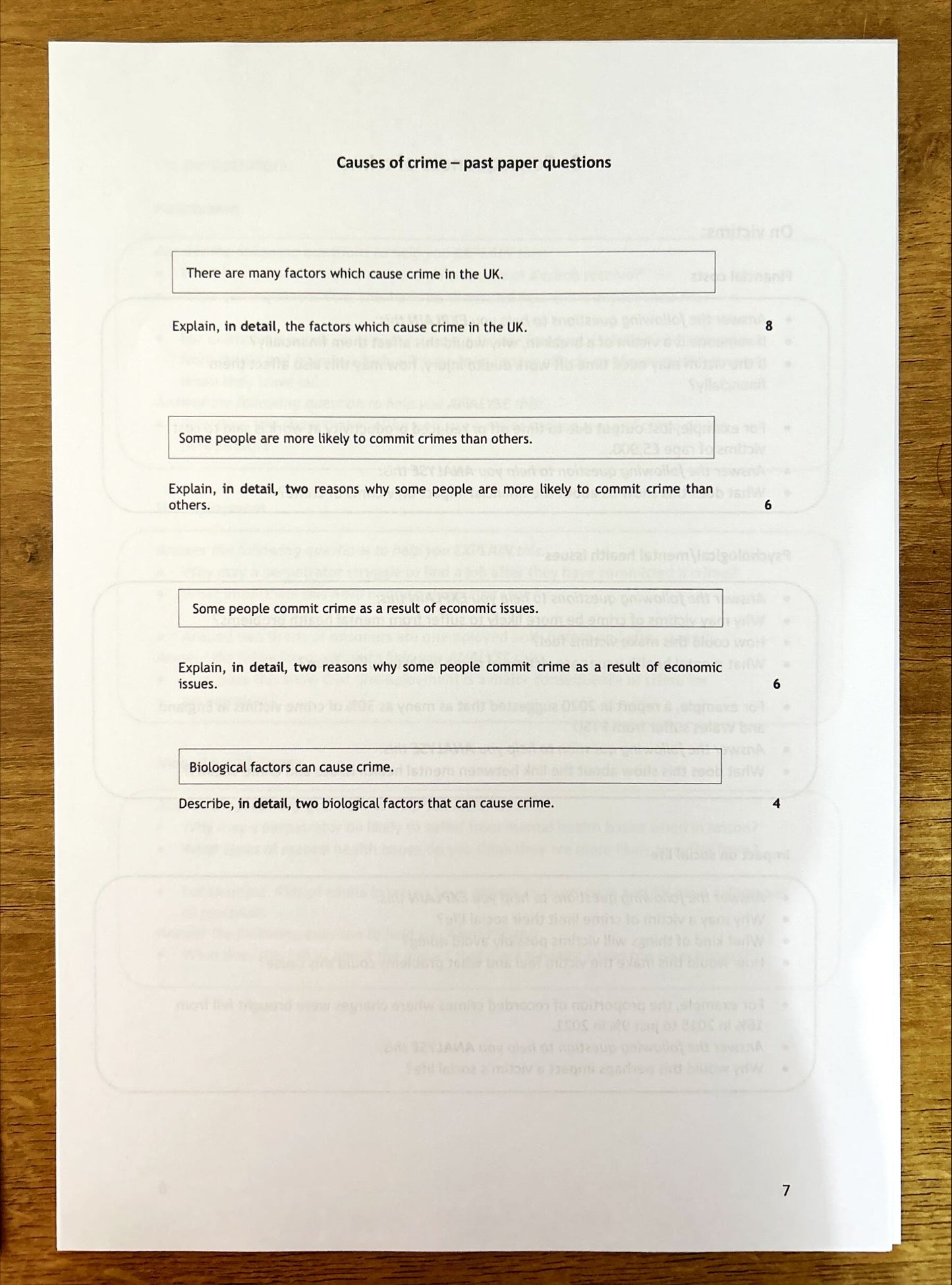 Modern Studies National 5 Study Notes